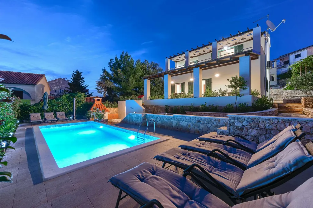 Razanj Holiday House with Heated Pool for Up to 10