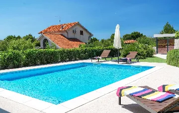 Modern 4-Bedroom Villa in Tribunj with Pool & Hot Tub