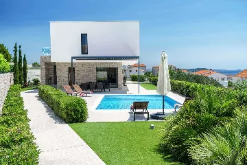 Modern 4-Bedroom Villa in Tribunj with Pool & Hot Tub