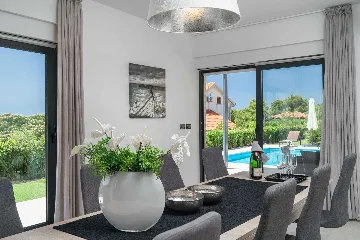 Modern 4-Bedroom Villa in Tribunj with Pool & Hot Tub