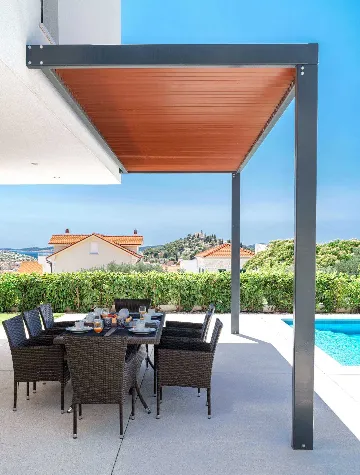 Modern 4-Bedroom Villa in Tribunj with Pool & Hot Tub