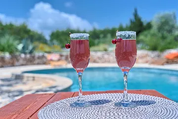 Stone Holiday House with Heated Pool in Stari Grad