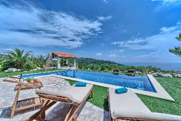 Hvar 4-Bedroom Villa with Infinity Heated Pool