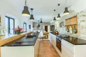 Tkon Villa for 18 Guests with Pool