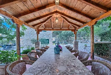 Pool & Sea-View Villa in Gromin Dolac