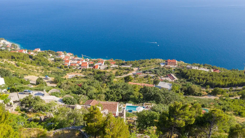 Sea-View Villa with Private Pool in Čelina