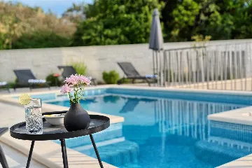 Podstrana Villa with Sea Views, Private Pool & Sauna