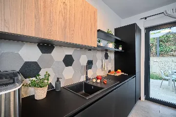 Podstrana Villa with Sea Views, Private Pool & Sauna