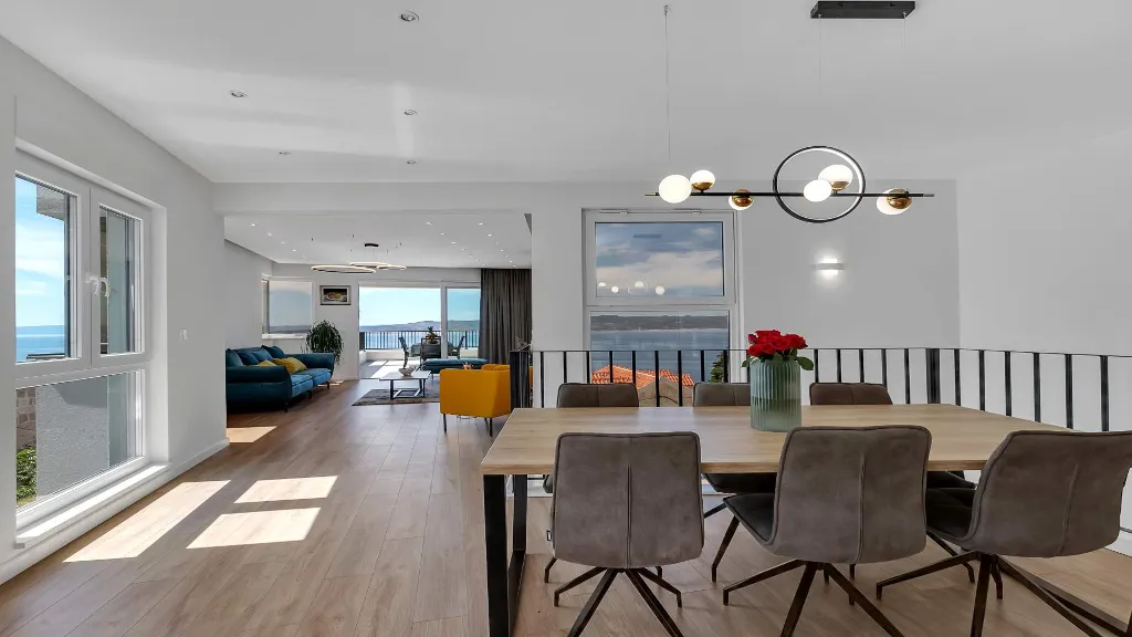 Sea-View Villa in Brela for Up to 6 Guests