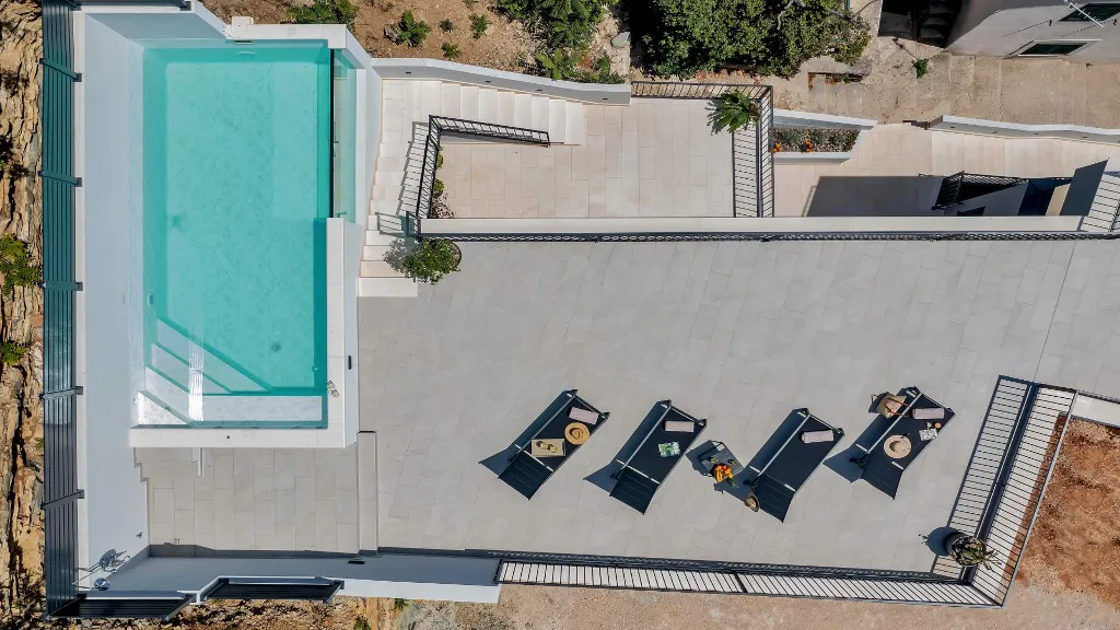 Sea-View Villa in Brela for Up to 6 Guests