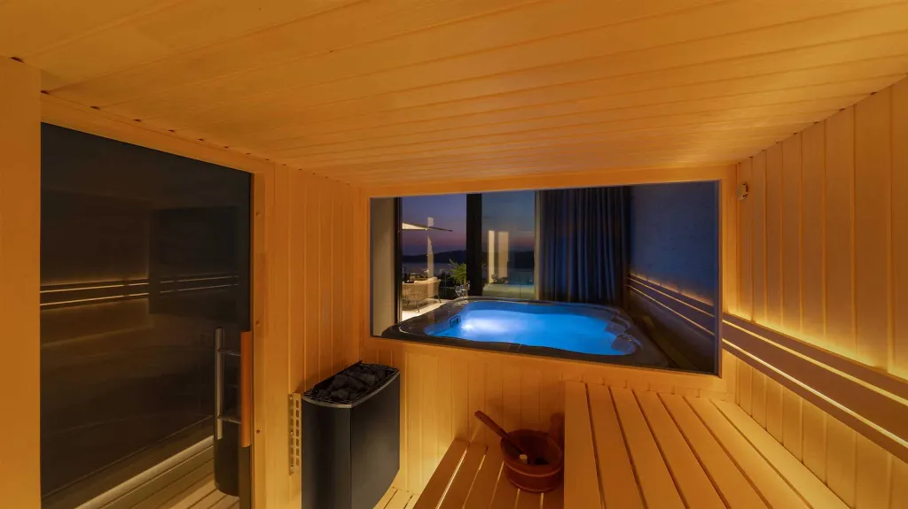 Sea-View Villa in Orašac for up to 10 Guests