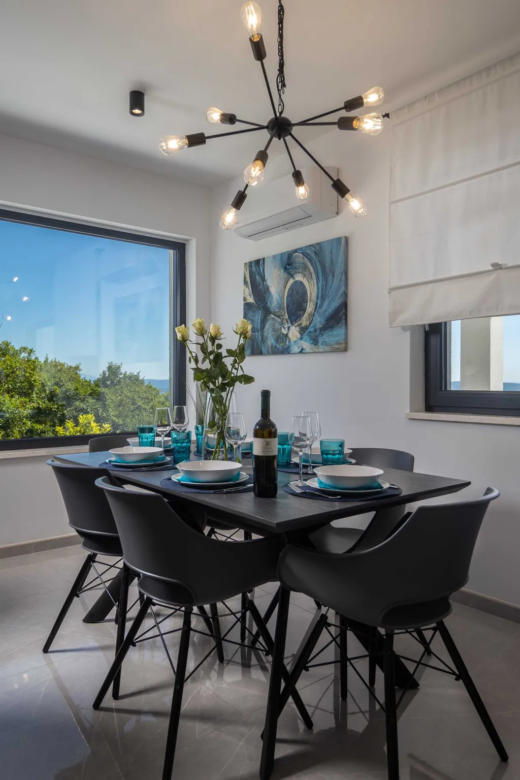 Villa in Smrika with Pool, Sauna & Sea Views