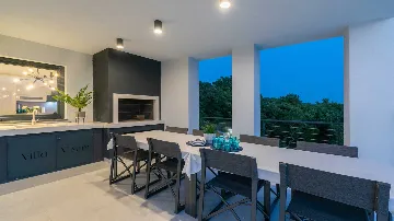 Villa in Smrika with Pool, Sauna & Sea Views