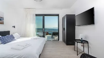 Villa in Smrika with Pool, Sauna & Sea Views