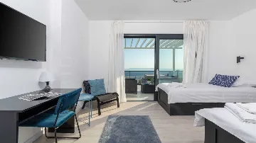 Villa in Smrika with Pool, Sauna & Sea Views