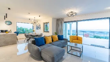 Villa in Smrika with Pool, Sauna & Sea Views