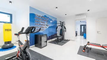 Villa in Smrika with Pool, Sauna & Sea Views