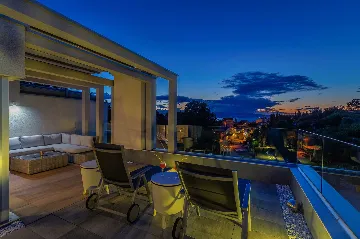 Modern 3-Bedroom Villa with Heated Pool in Malinska