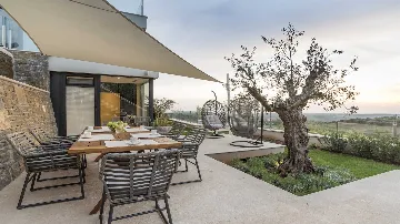 Modern Countryside Villa in Buje with Jacuzzi & Sauna