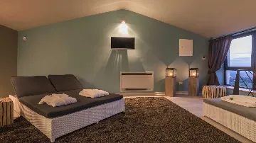 Modern Countryside Villa in Buje with Jacuzzi & Sauna