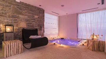 Modern Countryside Villa in Buje with Jacuzzi & Sauna