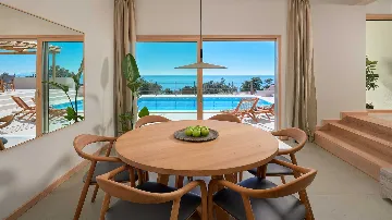 Poolside Villa with Sea Views in Sveta Nedjelja