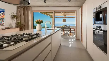 Poolside Villa with Sea Views in Sveta Nedjelja