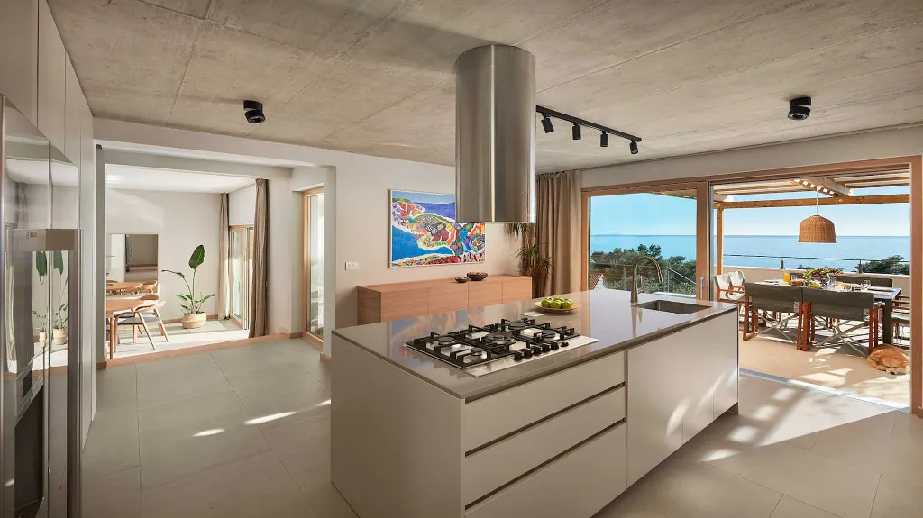 Poolside Villa with Sea Views in Sveta Nedjelja