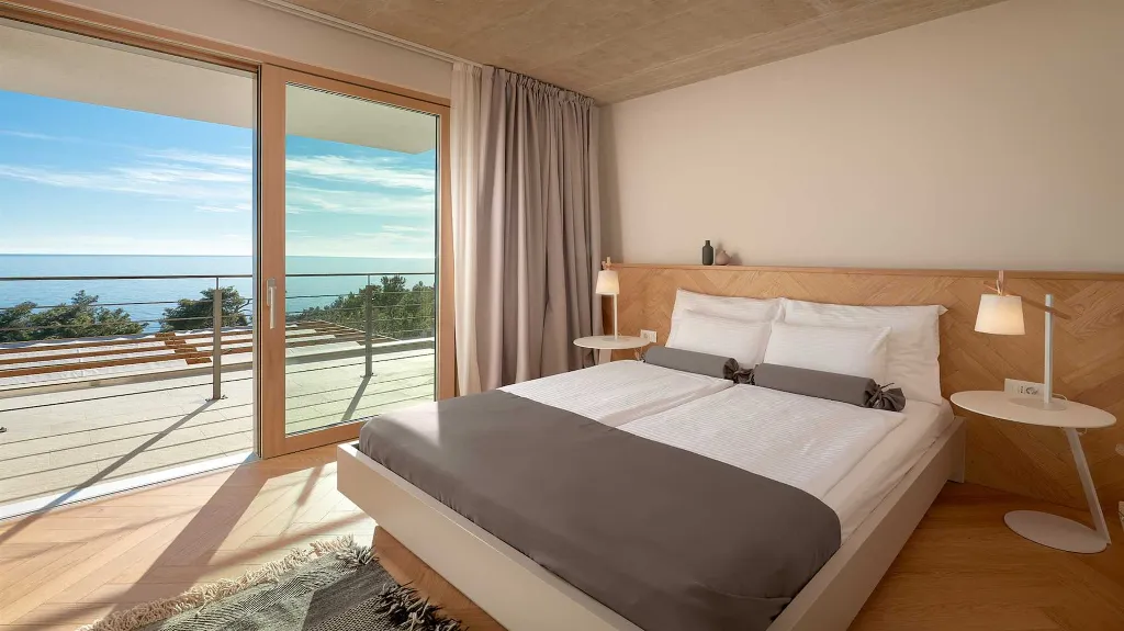 Poolside Villa with Sea Views in Sveta Nedjelja