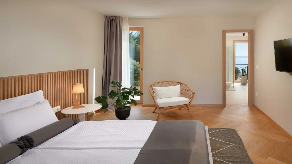 Poolside Villa with Sea Views in Sveta Nedjelja