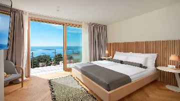 Poolside Villa with Sea Views in Sveta Nedjelja