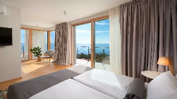 Poolside Villa with Sea Views in Sveta Nedjelja