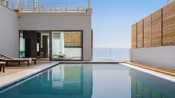 Marusici Villa with Adriatic Views and Rooftop Terraces