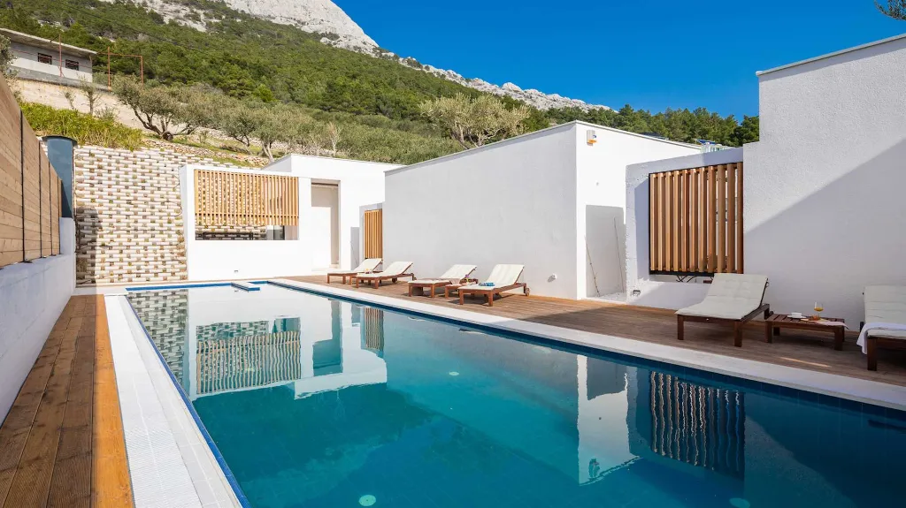 Marusici Villa with Adriatic Views and Rooftop Terraces