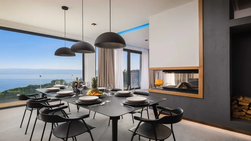 Marusici Villa with Adriatic Views and Rooftop Terraces