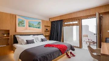 Marusici Villa with Adriatic Views and Rooftop Terraces