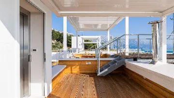 Marusici Villa with Adriatic Views and Rooftop Terraces