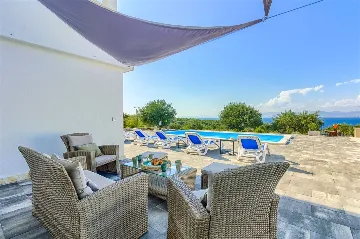 3-Bedroom Villa with Heated Pool in Supetar