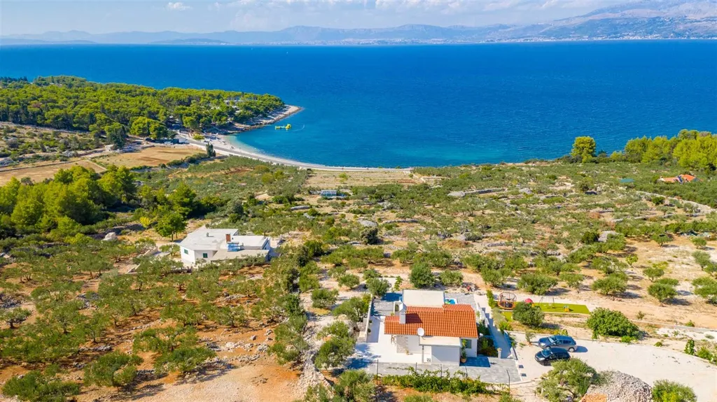 3-Bedroom Villa with Heated Pool in Supetar
