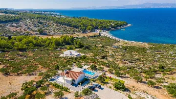 3-Bedroom Villa with Heated Pool in Supetar