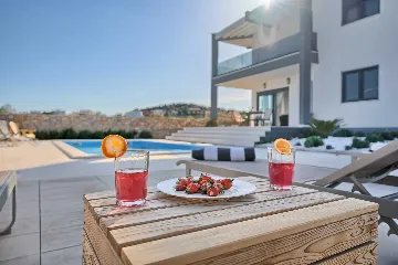 4-Bedroom Villa in Vodice with Pool & Jacuzzi