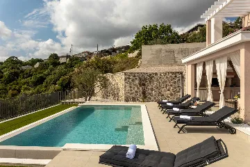 Rogoznica 4-Bedroom Villa with Heated Pool & Sea View