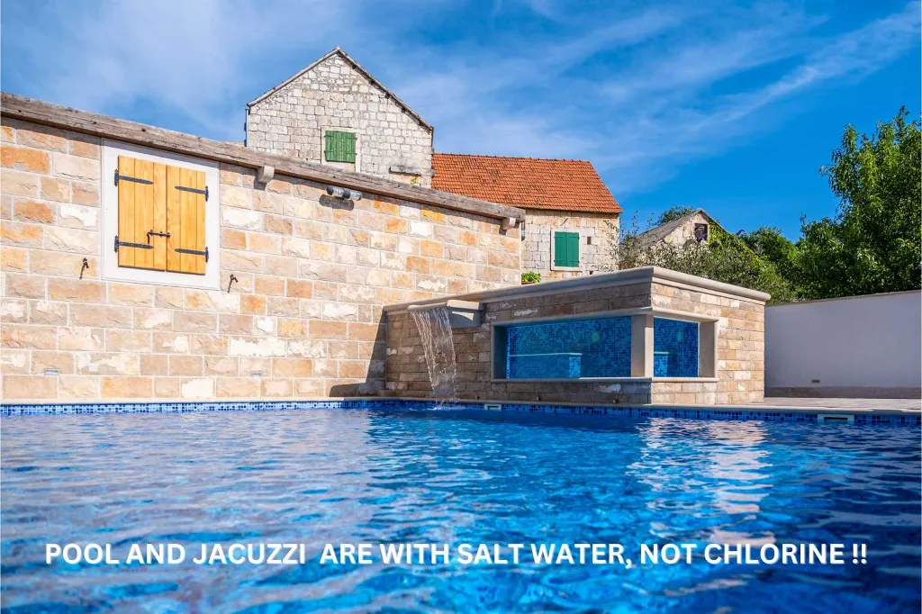 Historic Villa in Nerežišća on Brac for Up to 10