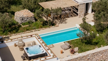 4-Bedroom Villa in Gornje Selo for Up to 8 Guests