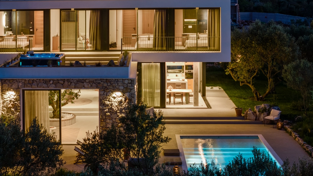 4-Bedroom Villa in Gornje Selo for Up to 8 Guests