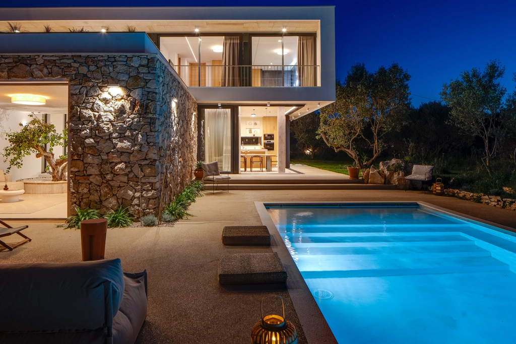 4-Bedroom Villa in Gornje Selo for Up to 8 Guests