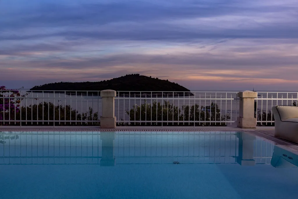 Historic Dubrovnik Villa with Heated Saltwater Pool