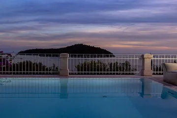 Historic Dubrovnik Villa with Heated Saltwater Pool