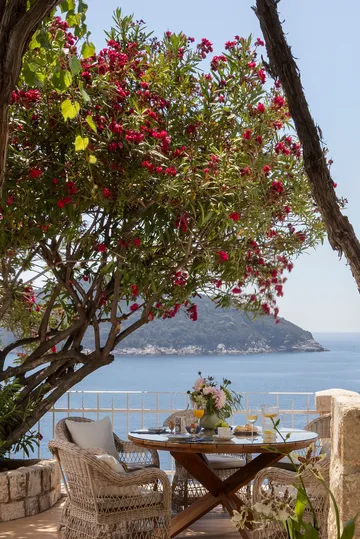 Historic Dubrovnik Villa with Heated Saltwater Pool