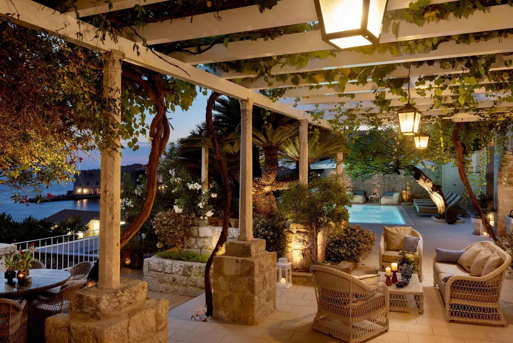 Historic Dubrovnik Villa with Heated Saltwater Pool